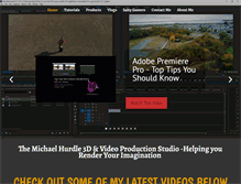 Tablet Screenshot of michaelhurdle.com